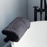 Single towel jet grey