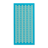 Single XXL Badetuch pool blau gestreift