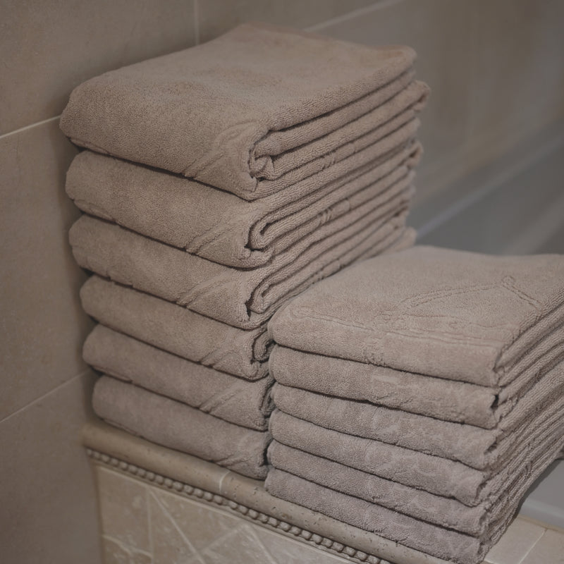 New Single shower towel simply taupe