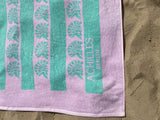 Single Beach Towel beach pink Limited